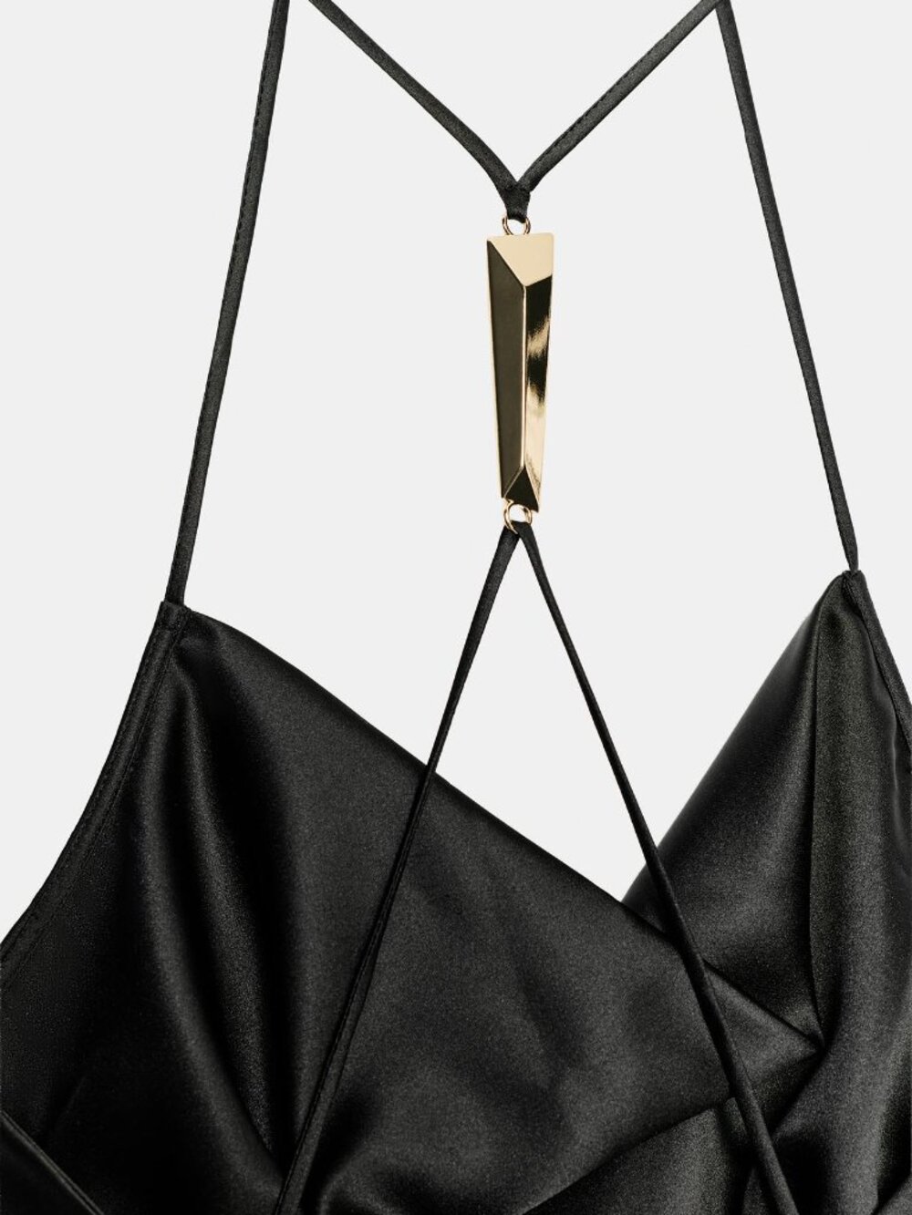 ZARA BLACK DRESS - Picture 5 of 6